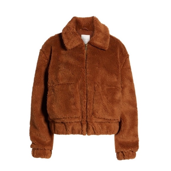 Teddy Bomber Jacket - Picture 1 of 3